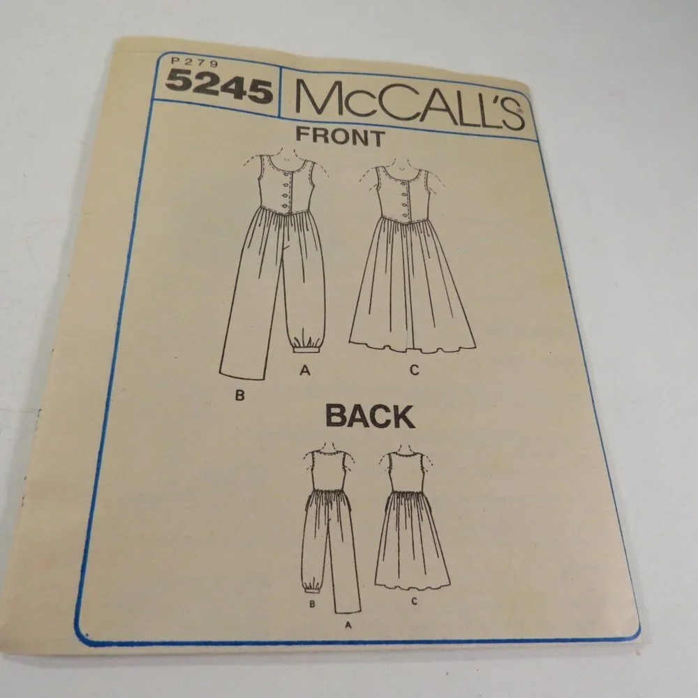 McCalls mccalls 5245